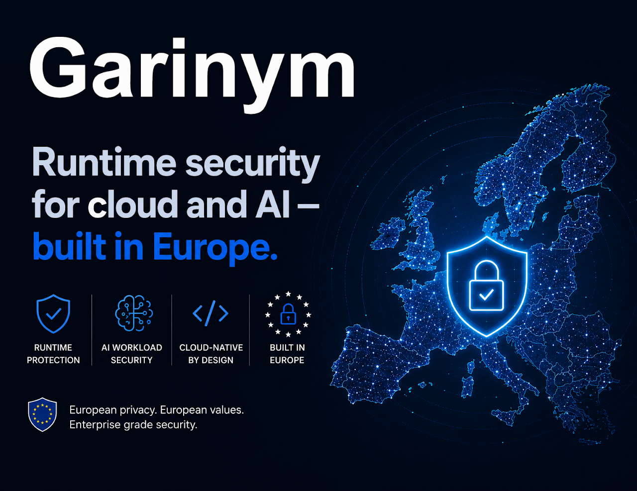 Garinym — runtime security for cloud and AI, built in Europe